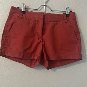 J. Crew Chino Shorts Salmon Size 0